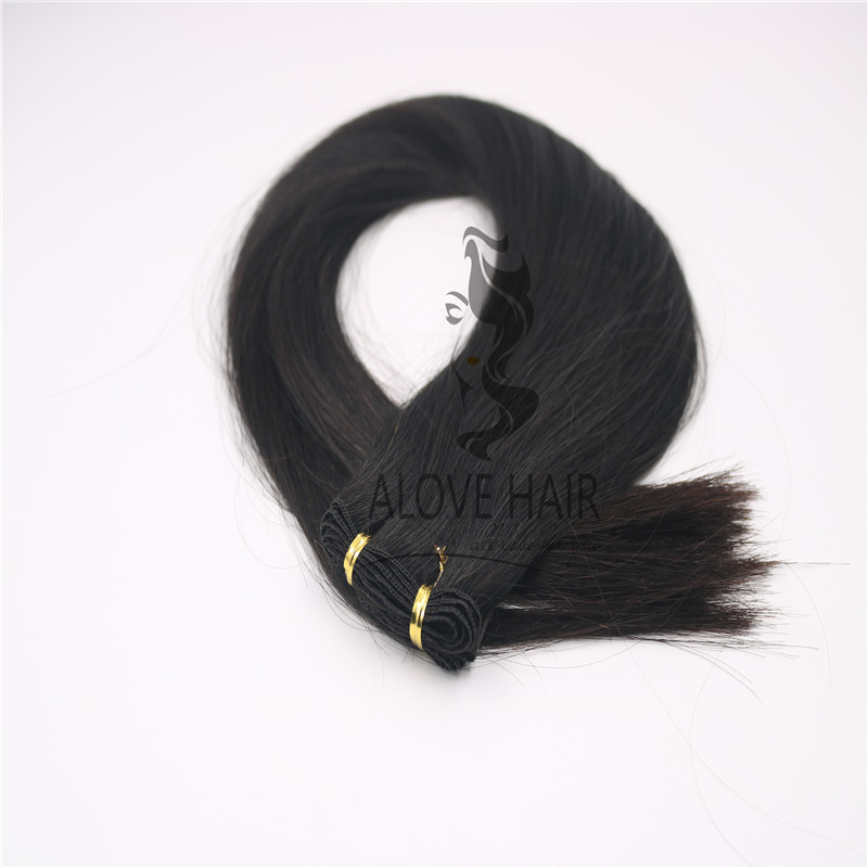 China best hand tied human hair wefts vendor